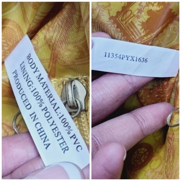 Samantha Brown | Red Faux Leather Crocodile Print Travel Bag (One Size) - Picture 7 of 16